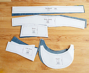 Tennis Visor Sewing Pattern PDF – DIY Sun Visor Hat