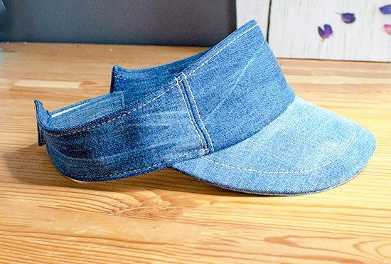 Tennis Visor Sewing Pattern PDF – DIY Sun Visor Hat